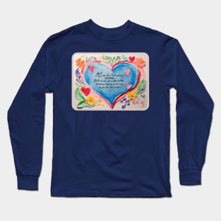 Mothers day, Words Straight from the Heart: A Child's Love for Mom, Mom Gift, Long Sleeve T-Shirt